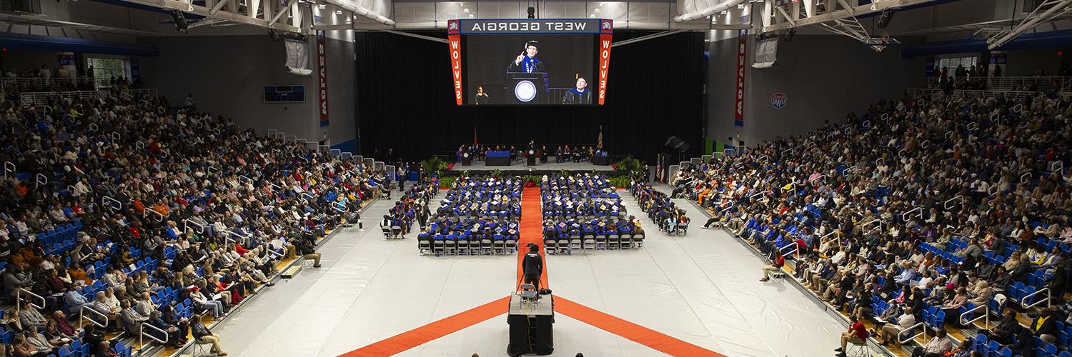 博彩平台推荐's Fall 2023 commencement ceremony